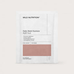 Wild Nutrition Daily Multi Nutrient Refill Pack for Women 60's