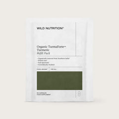 Wild Nutrition Organic TurmaForte Turmeric Refill Pack 60's