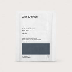Wild Nutrition Daily Multi Nutrient Refill Pack for Men 60's