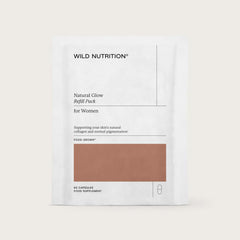 Wild Nutrition Natural Glow Refill Pack for Women 60's
