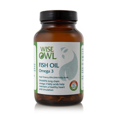 Wise Owl Fish Oil Omega 3 60's