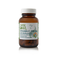 Wise Owl Vitamin C with Bioflavonoids 250mg 60's