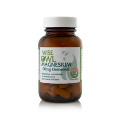 Wise Owl Magnesium 100mg 60's
