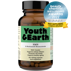 Youth & Earth NMN Nicotinamide Mononucleotide 250mg 60's