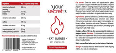 your secret is Fat Burner 100's