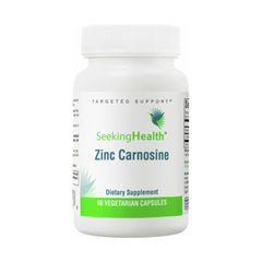 Zinc Carnosine 75mg - 60 Capsules | Seeking Health