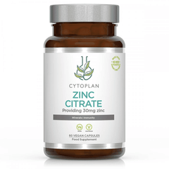 Cytoplan Zinc Citrate 30mg 60s