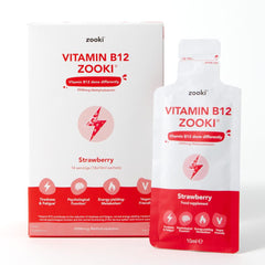 Zooki Vitamin B12 Zooki Strawberry 14x10ml Sachets