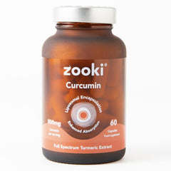 Zooki Curcumin (Liposomal Encapsulation) 60's