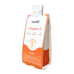 Zooki Vitamin C Citrus Orange 5 Pack