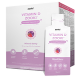 Zooki Vitamin D Zooki Mixed Berry 30x10ml Sachets CASE