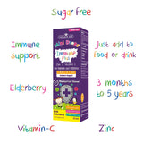 Natures Aid Immune Plus with Elderberry (Zinc & Vitamin C) 50ml