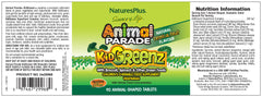 Nature's Plus Animal Parade KidGreenz 90's