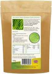Golden Greens (Greens Organic) Organic New Zealand Wheatgrass Powder 100g
