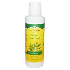 Theraneem Naturals Neem Mouthwash Herbal Mint Therape 16floz