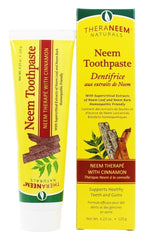 Theraneem Naturals Neem Toothpaste Neem Therape with Cinnamon 120g