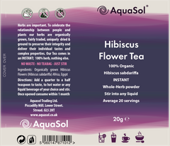 AquaSol Hibiscus Flower Tea 20g