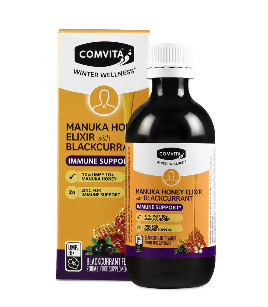 Comvita Manuka Honey Elixir with Blackcurrant  200ml