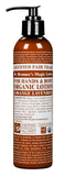 Dr Bronner's Magic Soaps For Hands & Body Organic Lotion Orange Lavender 237ml