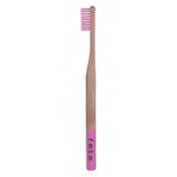 F.E.T.E Bamboo Toothbrush Soft Bristles - Pink (single)
