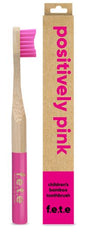 F.E.T.E Bamboo Toothbrush Children's Soft Bristles - Creative Pink (single)