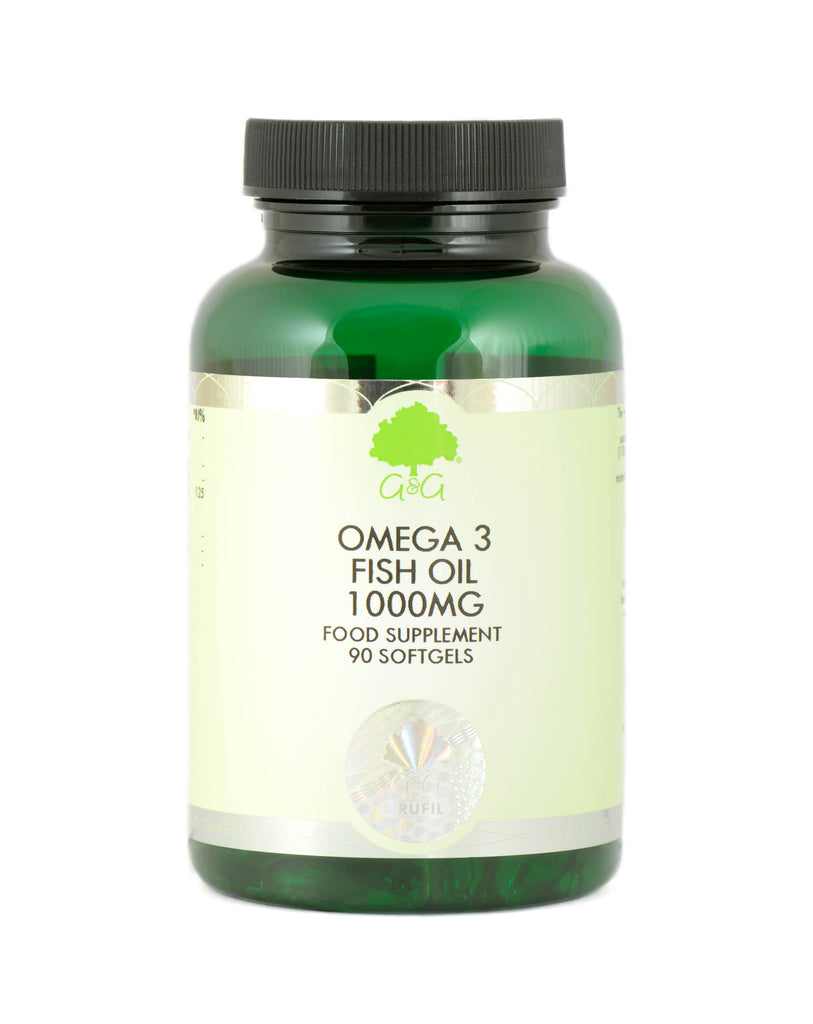 G&G Vitamins Omega 3 Fish Oil 1000mg 90's