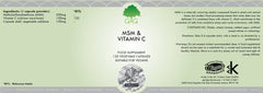 G&G Vitamins MSM with Vitamin C 120's