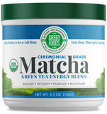 Green Foods Ceremonial Grade Matcha Green Tea Energy Blend 156g