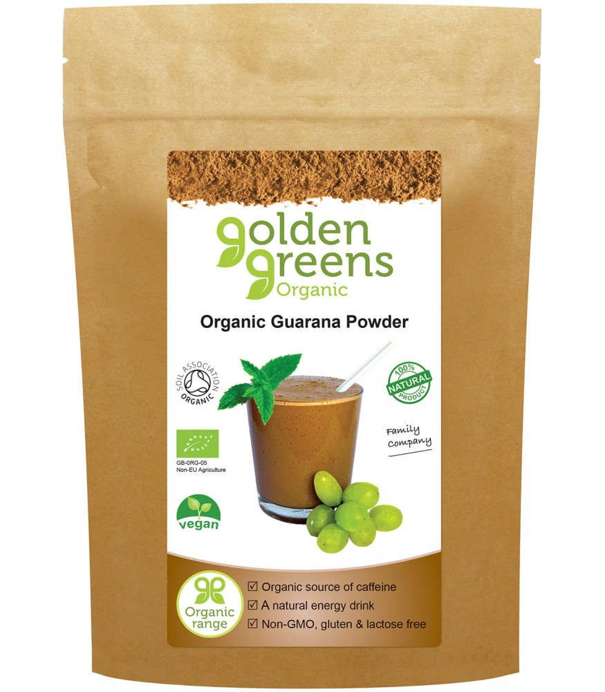 Golden Greens (Greens Organic) Organic Guarana Powder 100g