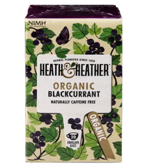 Heath And Heather Organic Wild Blackcurrant 20 Bag