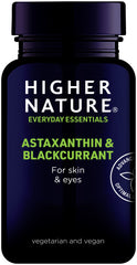 Higher Nature Astaxanthin and Blackcurrant 30's