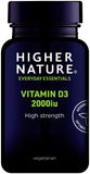 Higher Nature High Strength Vitamin D3 2000iu 60's
