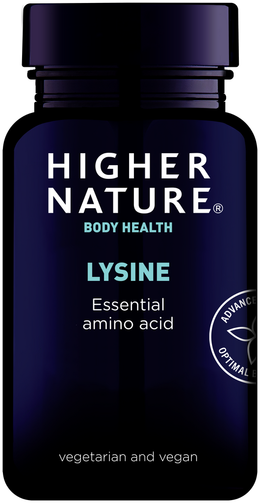 Higher Nature Lysine 500mg 90's