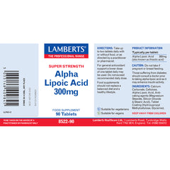 Lamberts Alpha Lipoic Acid 90's