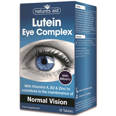 Natures Aid Lutein Eye Complex 30's