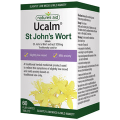 Natures Aid Ucalm® 300mg (St John's Wort) 60's