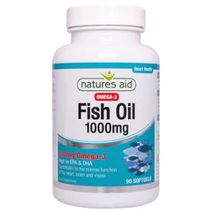 Natures Aid Omega-3 Fish Oil 1000mg 90's