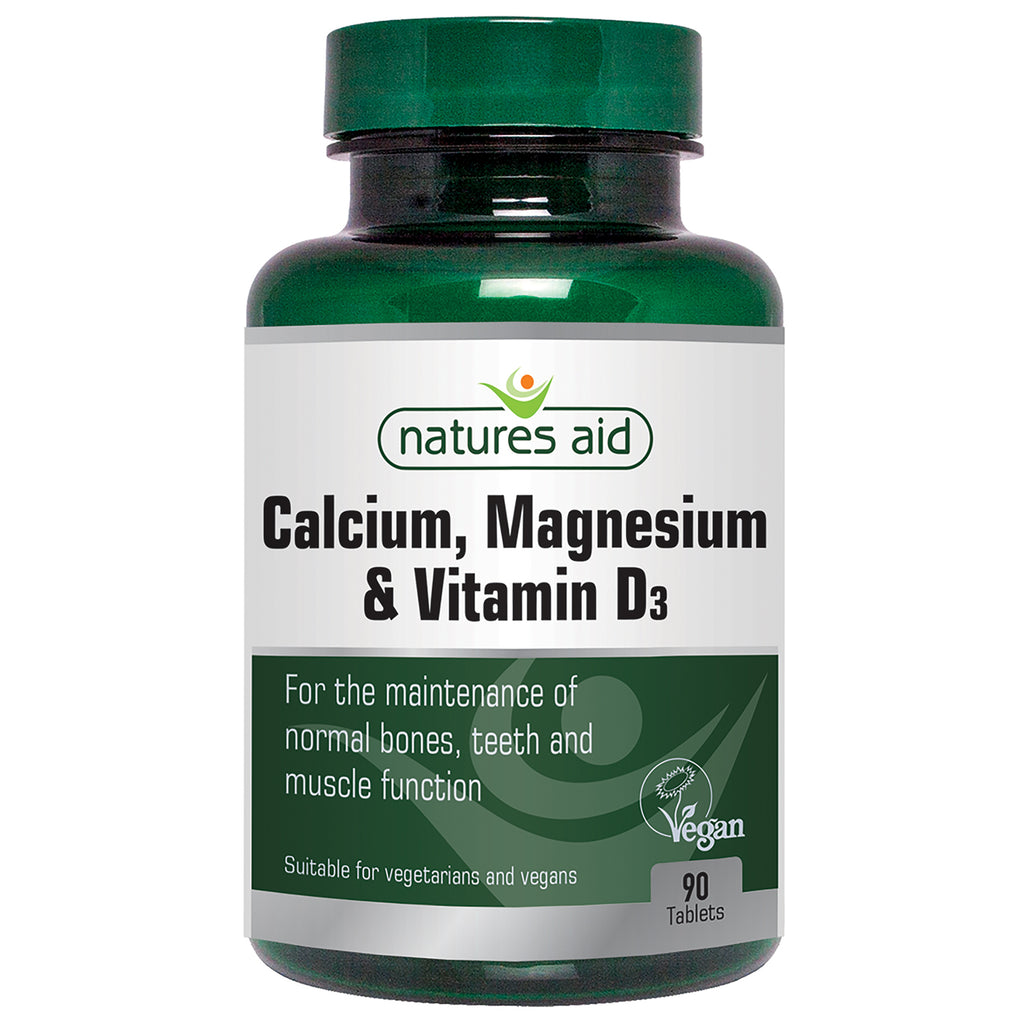 Natures Aid Calcium, Magnesium & Vitamin D3 90's