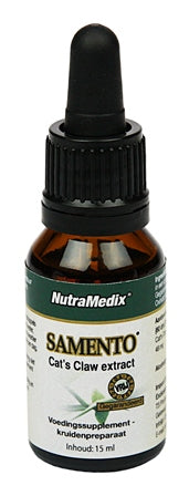 Nutramedix Samento TOA free Cat's Claw Liquid Extract 15ml
