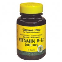 Nature's Plus Vitamin B-12 2000mg 60's