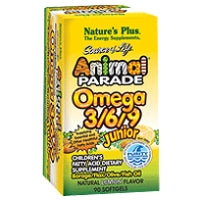 Nature's Plus Animal Parade Omega 3/6/9 Junior 90's