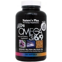 Nature's Plus Ultra Omega 3/6/9 Softgels 120's