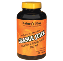 Nature's Plus Orange Juice C 500mg 90's