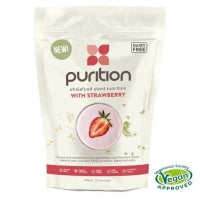Purition Wholefood Nutrition With Strawberry DAIRY FREE 500g