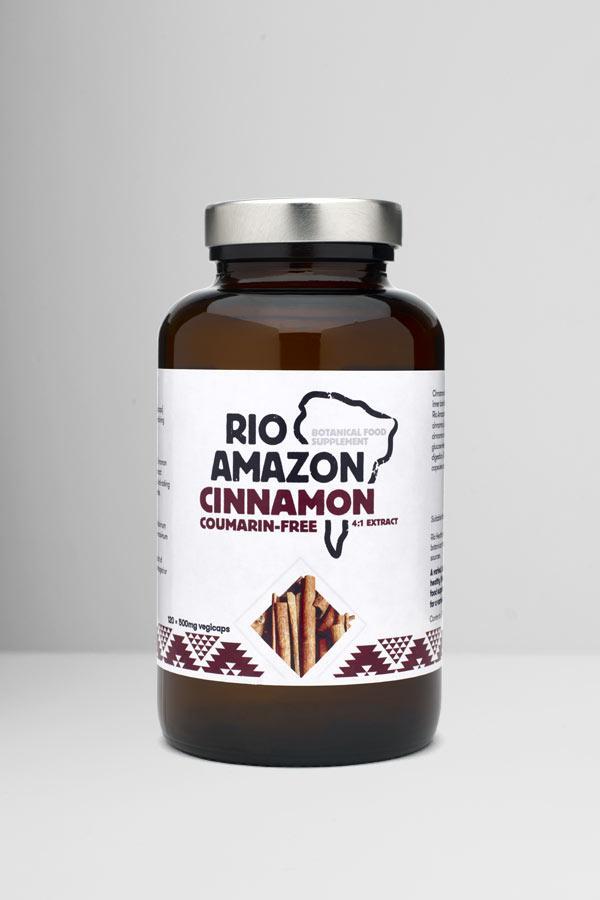 Rio Amazon Cinnamon 4:1 Extract 250mg 120's