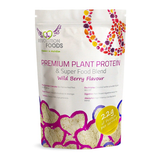 Premium Protein Blend Wild Berry 250g (formerly plant protein & super food blend)