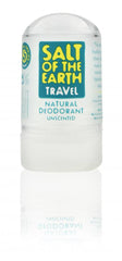 Salt of the Earth Crystal Spring Unscented Travel Deodorant 50g