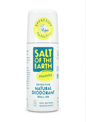 Salt of the Earth Roll-On Natural Deodorant Unscented 75ml