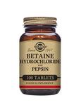 Solgar Betaine Hydrochloride with Pepsin 100's