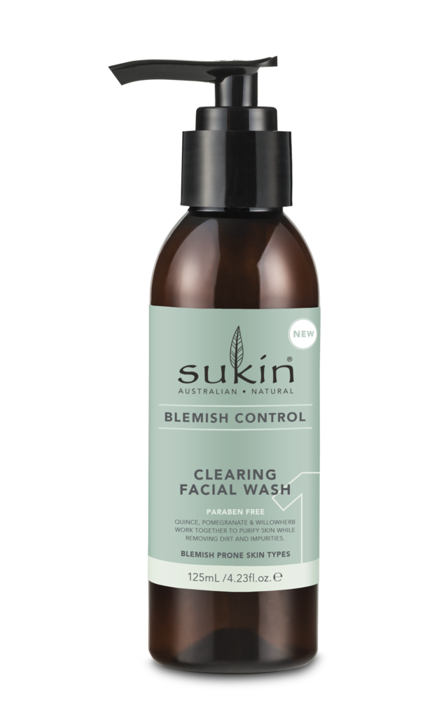 Sukin Blemish Control Clearing Facial Wash 125ml